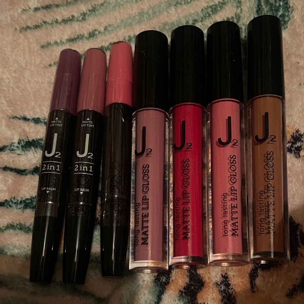 7 Matte Lip Gloss Set